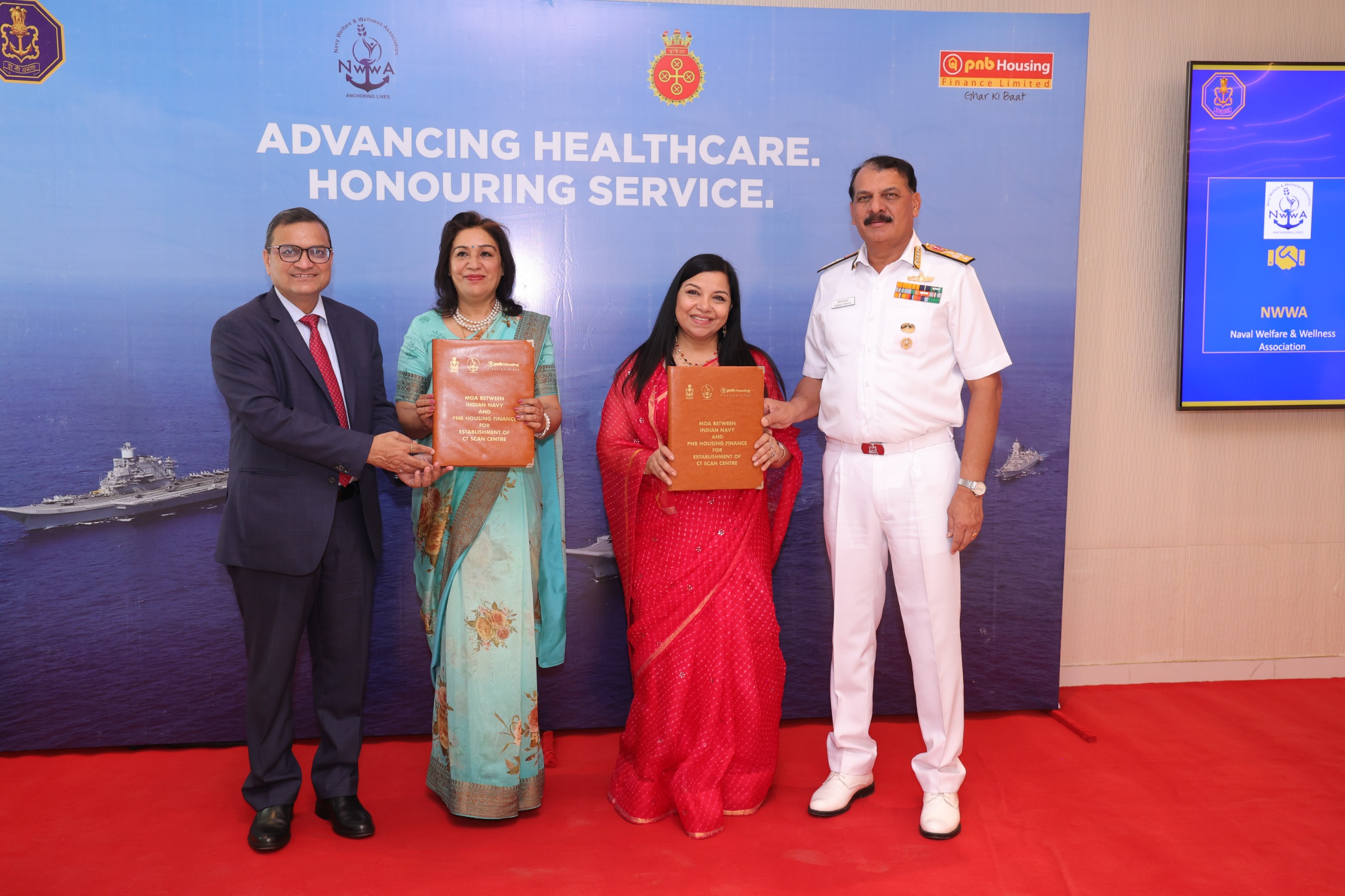 PNB Housing Finance Limited Join Hands with the Indian Navy  to Elevate Healthcare Infrastructure